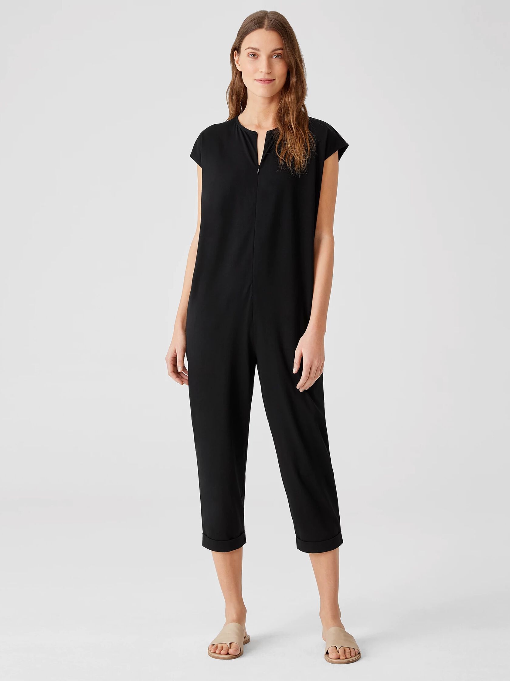 Traceable Organic Cotton Jersey Jumpsuit