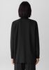 Cozy Brushed Terry Mock Neck Long Top