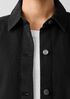 Garment-Dyed Utility Organic Cotton Shirt Jacket