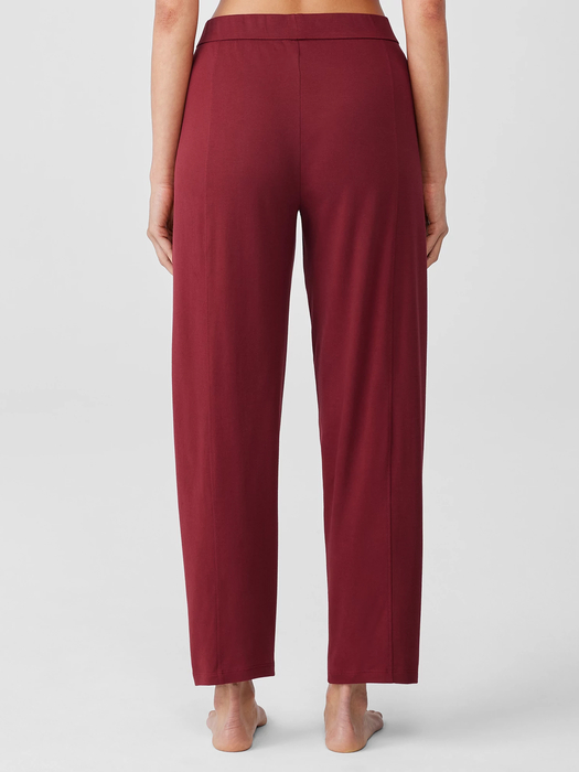 Cozy Organic Cotton Interlock Lantern Pant