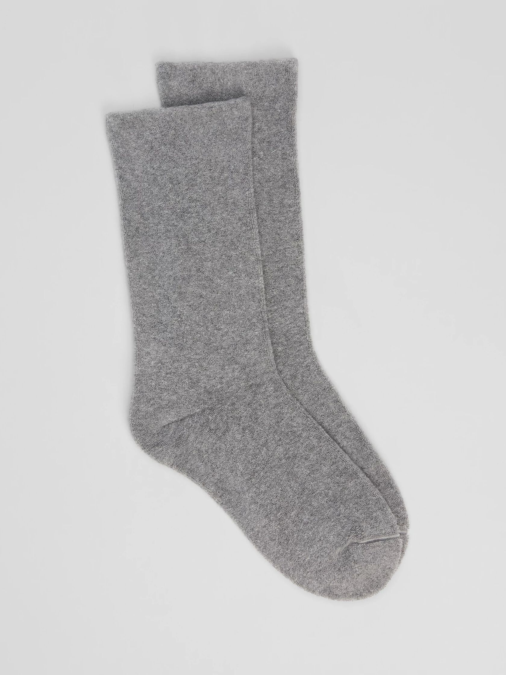 Organic Cotton Terry Cozy Crew Sock