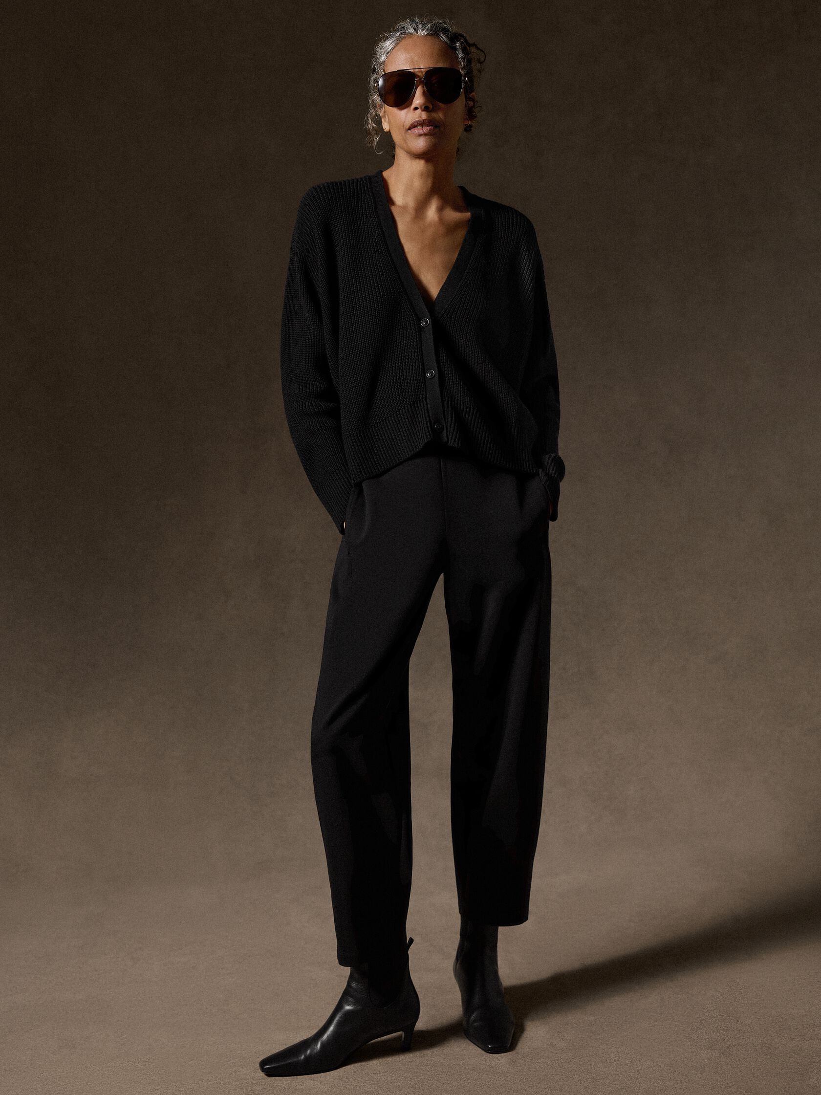 Washable Flex Ponte Lantern Pant