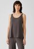 Stretch Jersey Knit Scoop Neck Tank