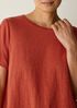 Organic Linen Jersey Crew Neck Tee