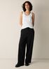 Organic Cotton Stretch Rib Scoop Neck Tank