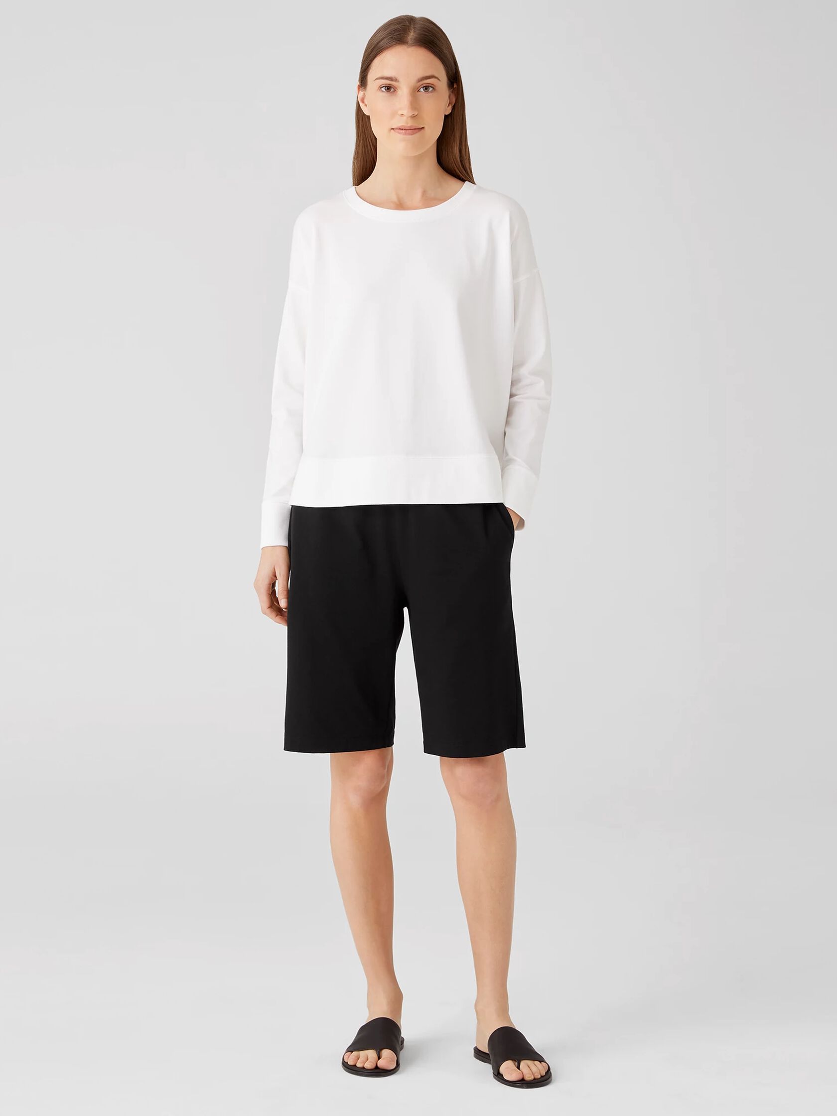 Traceable Organic Cotton Jersey Shorts
