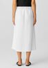 Organic Linen Wrap Skirt