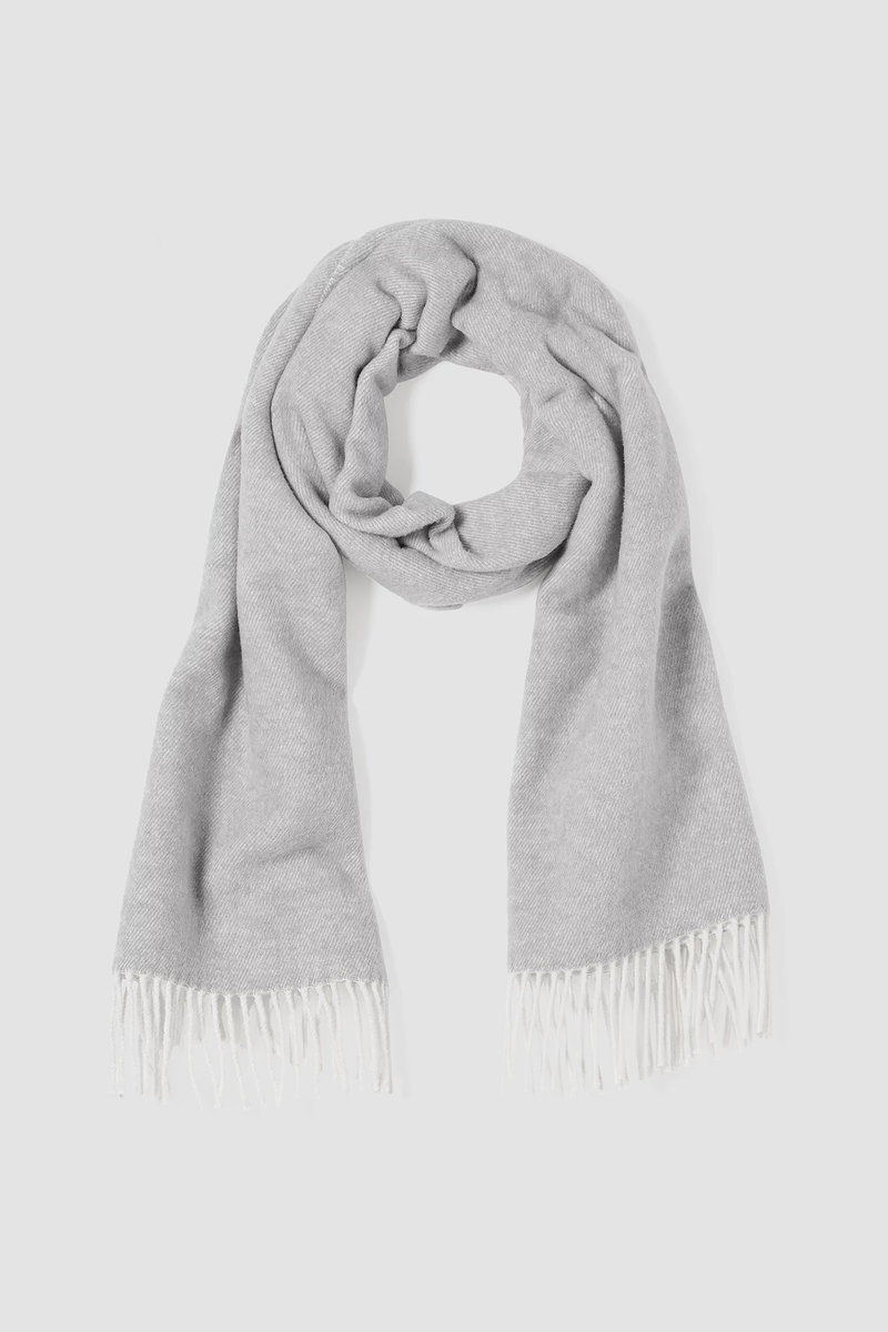 Brushed Recycled Cotton Cashmere Scarf