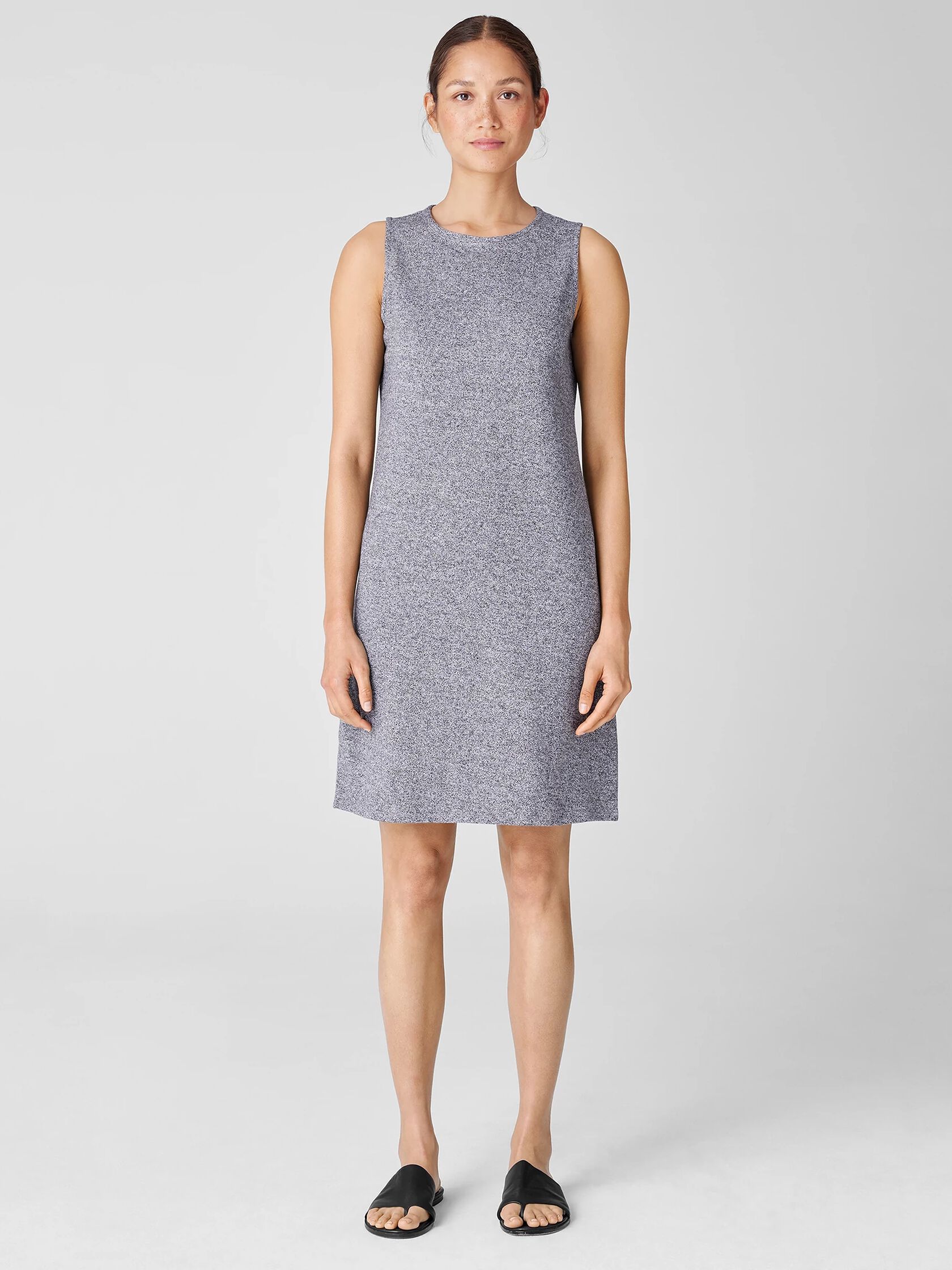 Cotton Hemp Melange Tank Dress