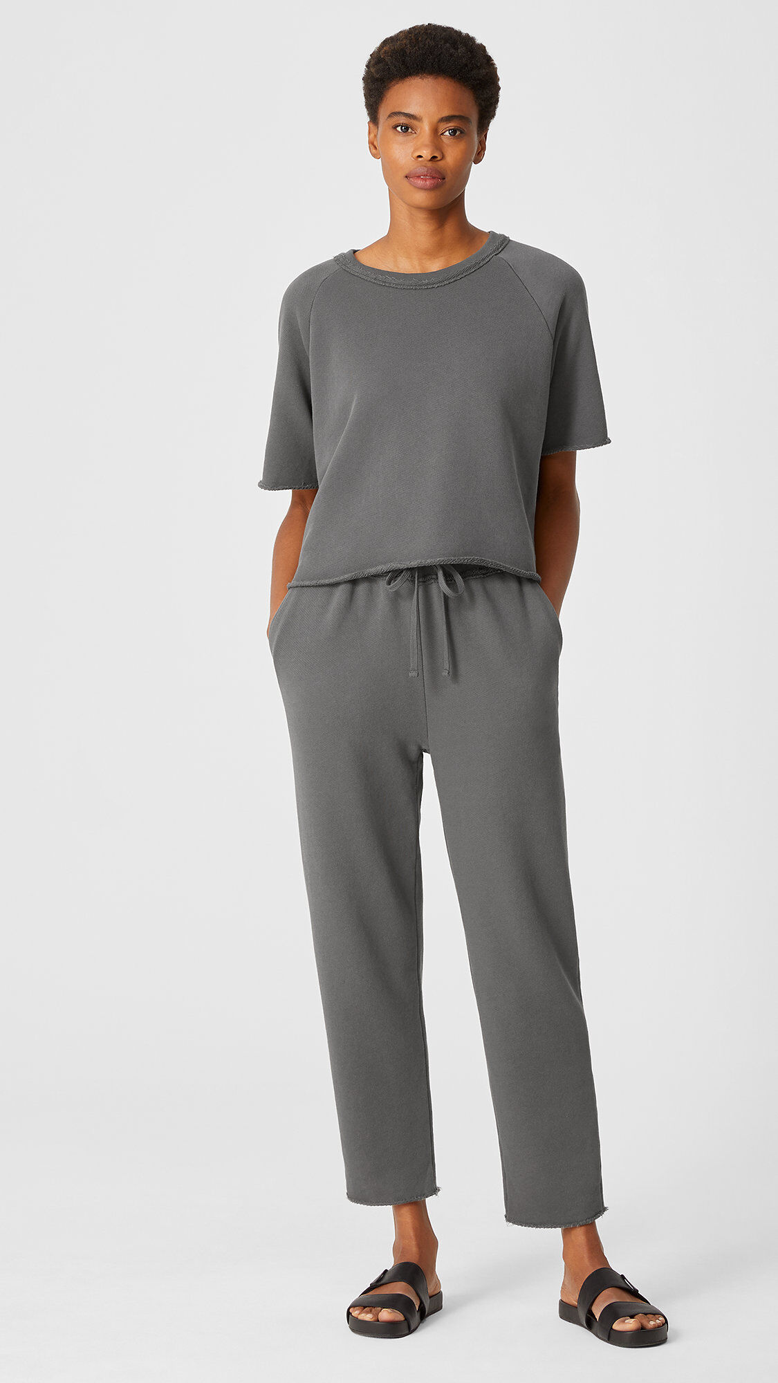 Organic Cotton French Terry Jogger Pant