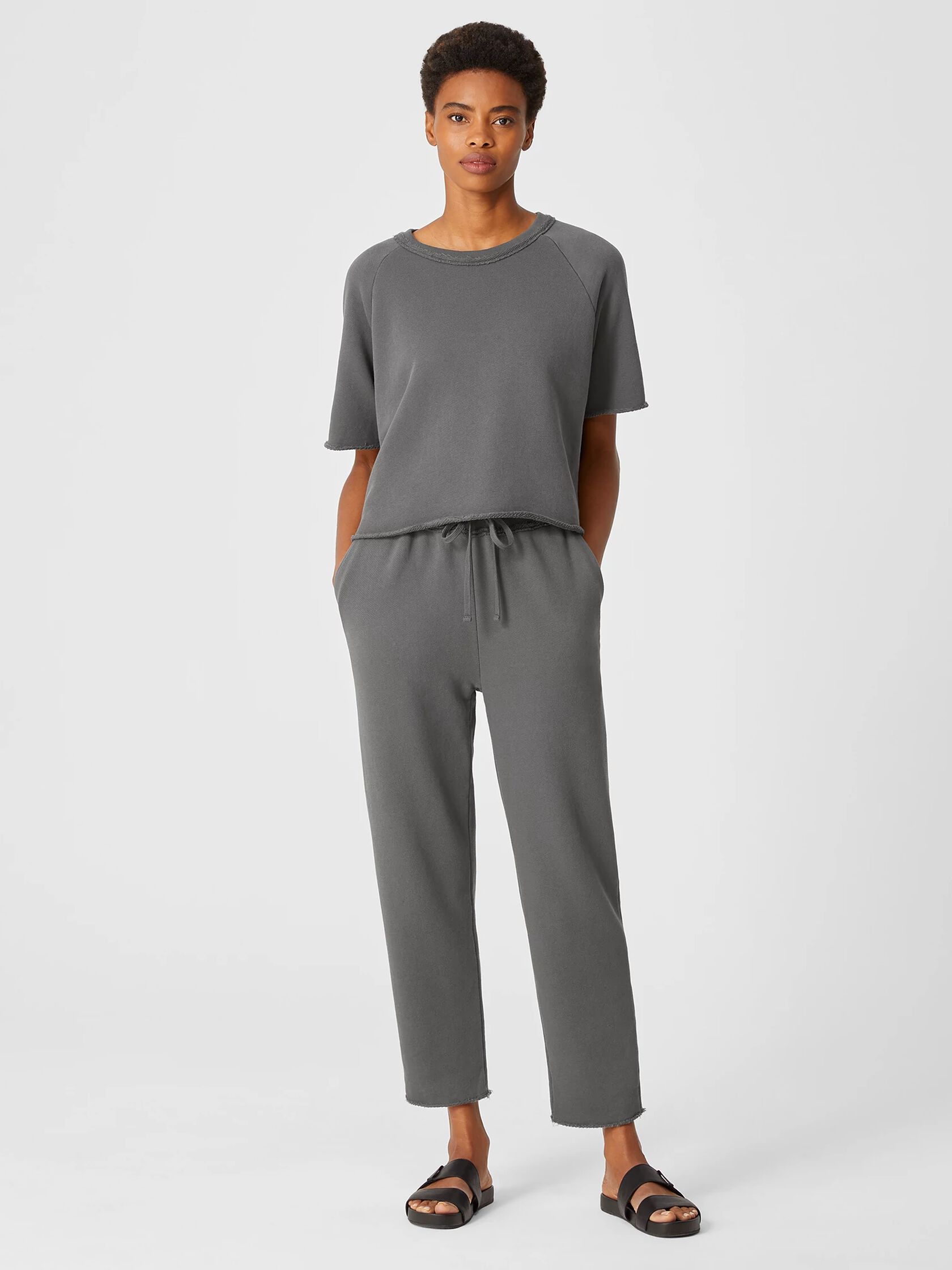 Organic Cotton French Terry Jogger Pant