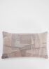 Waste No More Felted Pillow, 12" by 20"