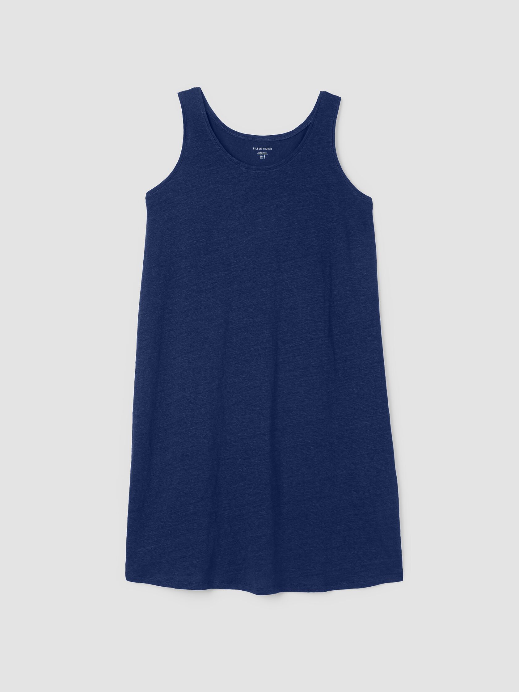 Organic Linen Jersey Tank Dress