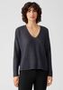 Organic Linen Delave V-Neck Top