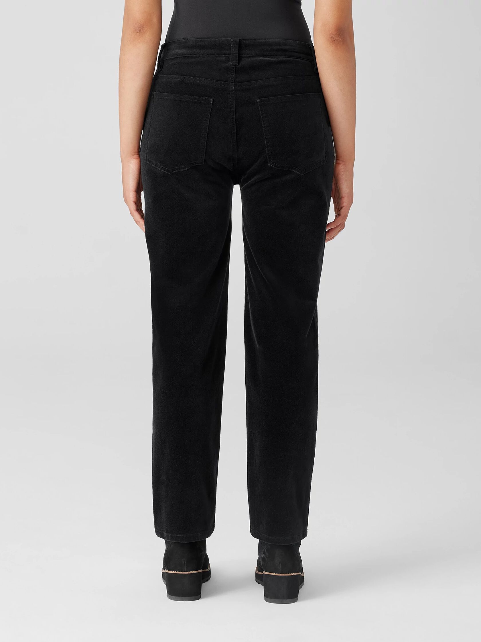 Organic Cotton Stretch Velveteen Pant