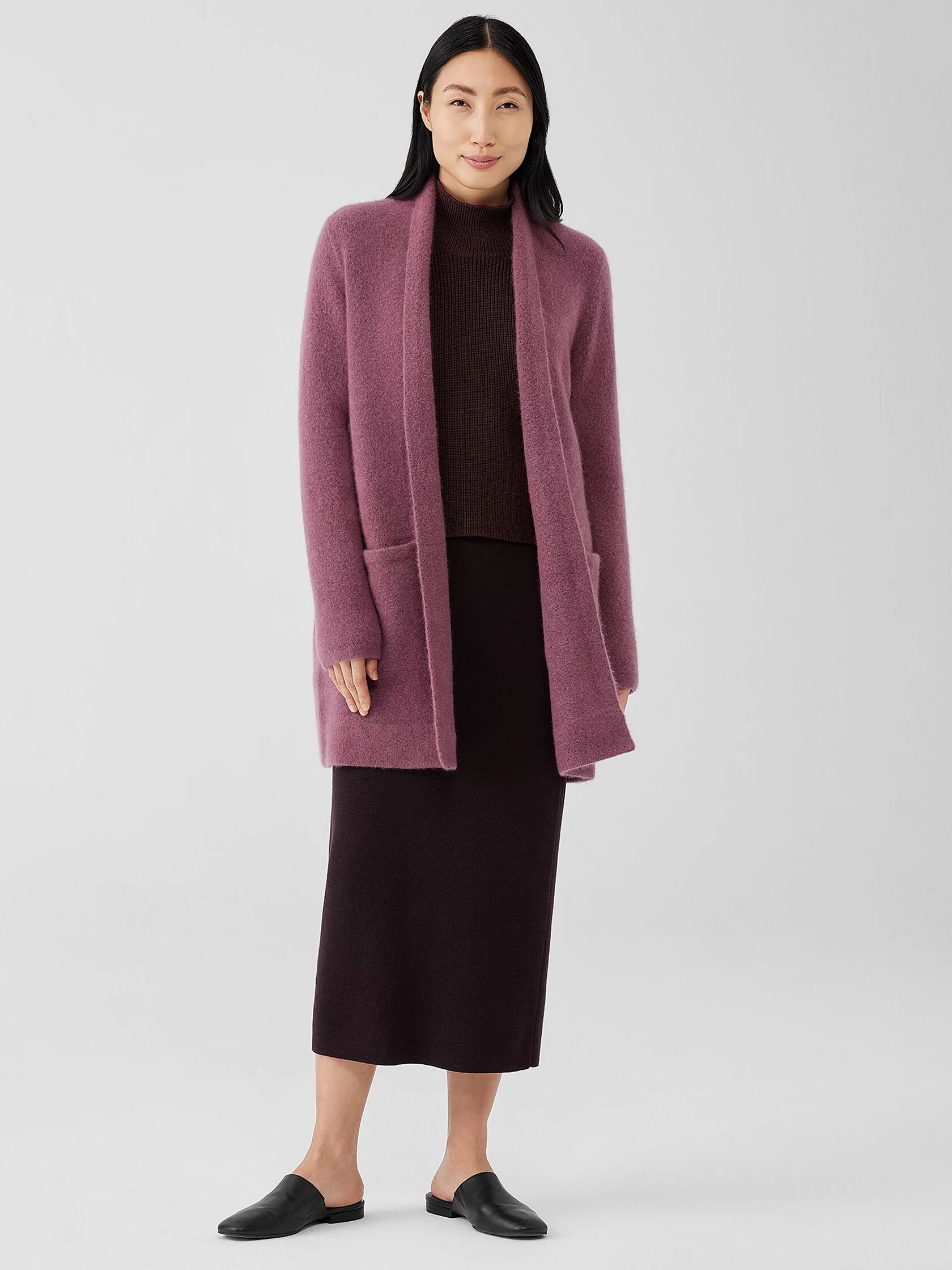 Cashmere Silk Bliss Long Cardigan