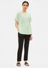 Sandwashed Tencel Short-Sleeve Box-Top