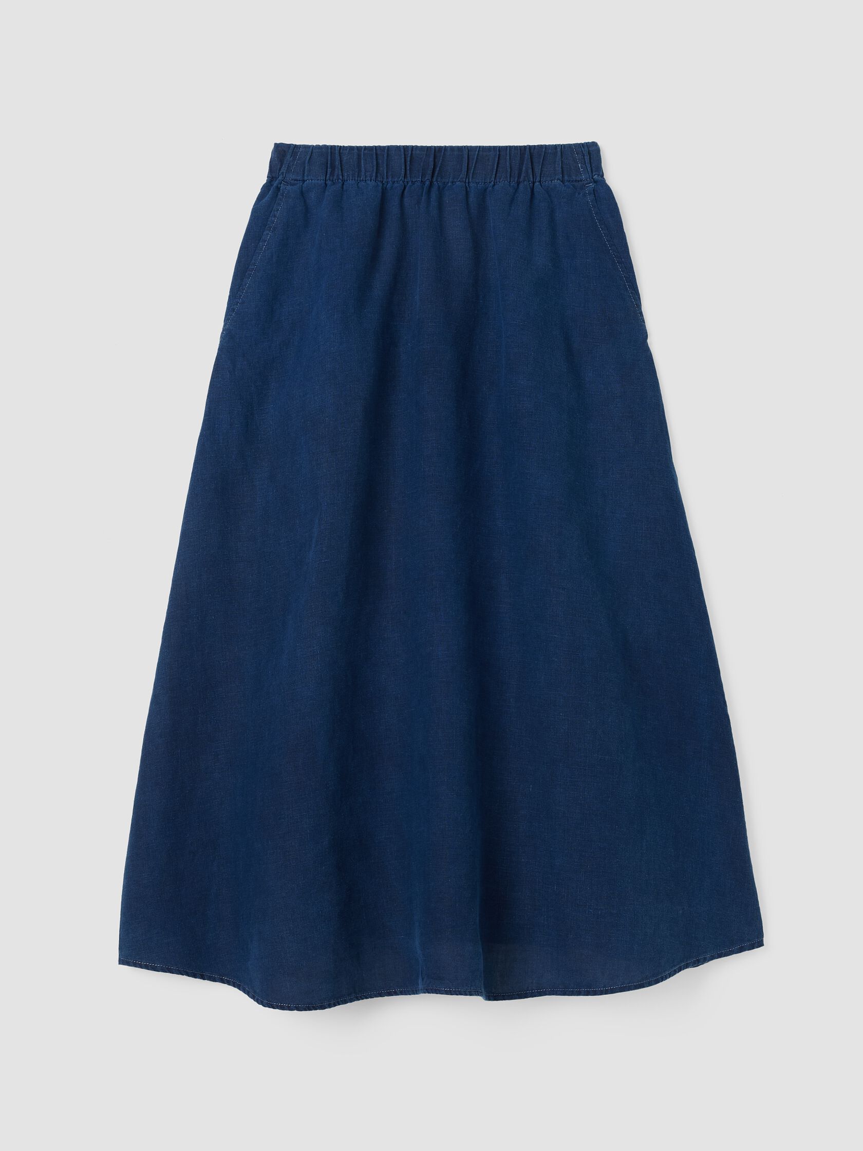 Renew Organic Linen A-Line Skirt, XXS