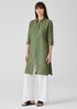 Washed Organic Linen Délavé Shirtdress