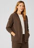 Organic Cotton French Terry Hooded Jacket