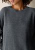 Organic Cotton Chenille Crew Neck Top
