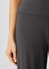 Stretch Jersey Knit Wide-Leg Pant