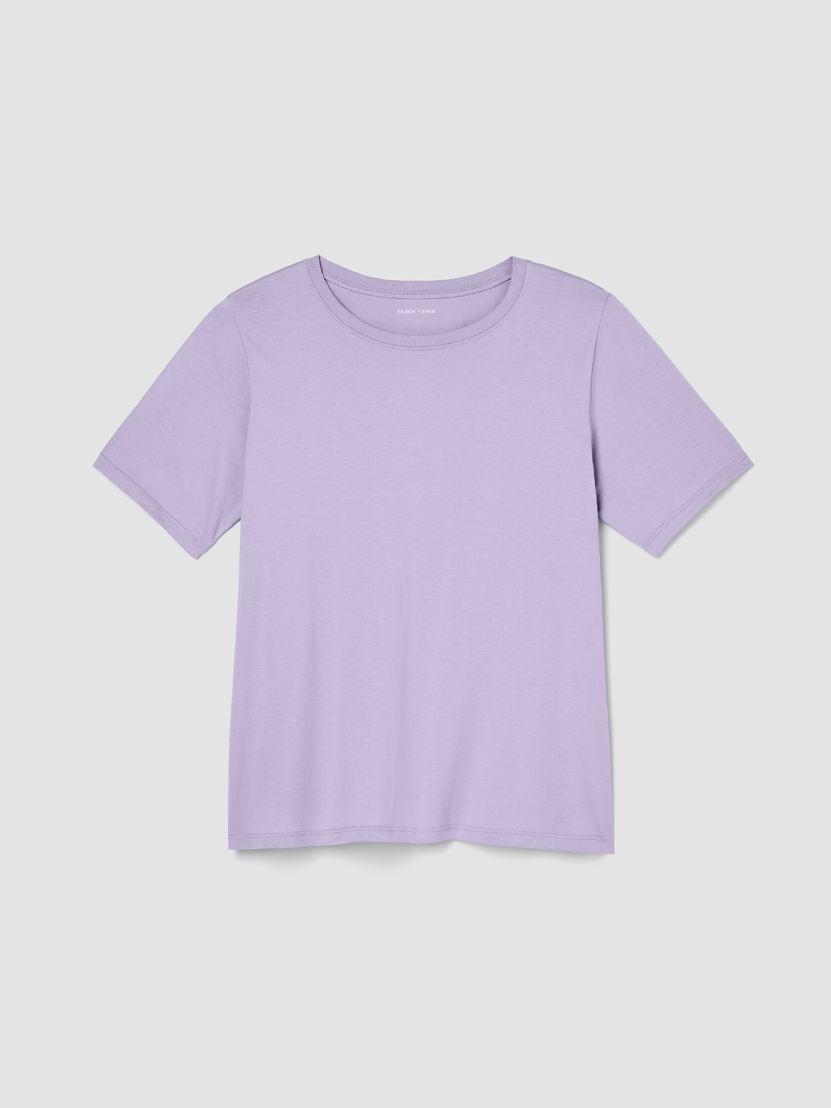 Organic Pima Cotton Jersey Round Neck Tee