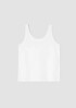 Pima Cotton Stretch Jersey Scoop Neck Tank
