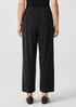 Sandwashed Cupro Knit Pleated Pant