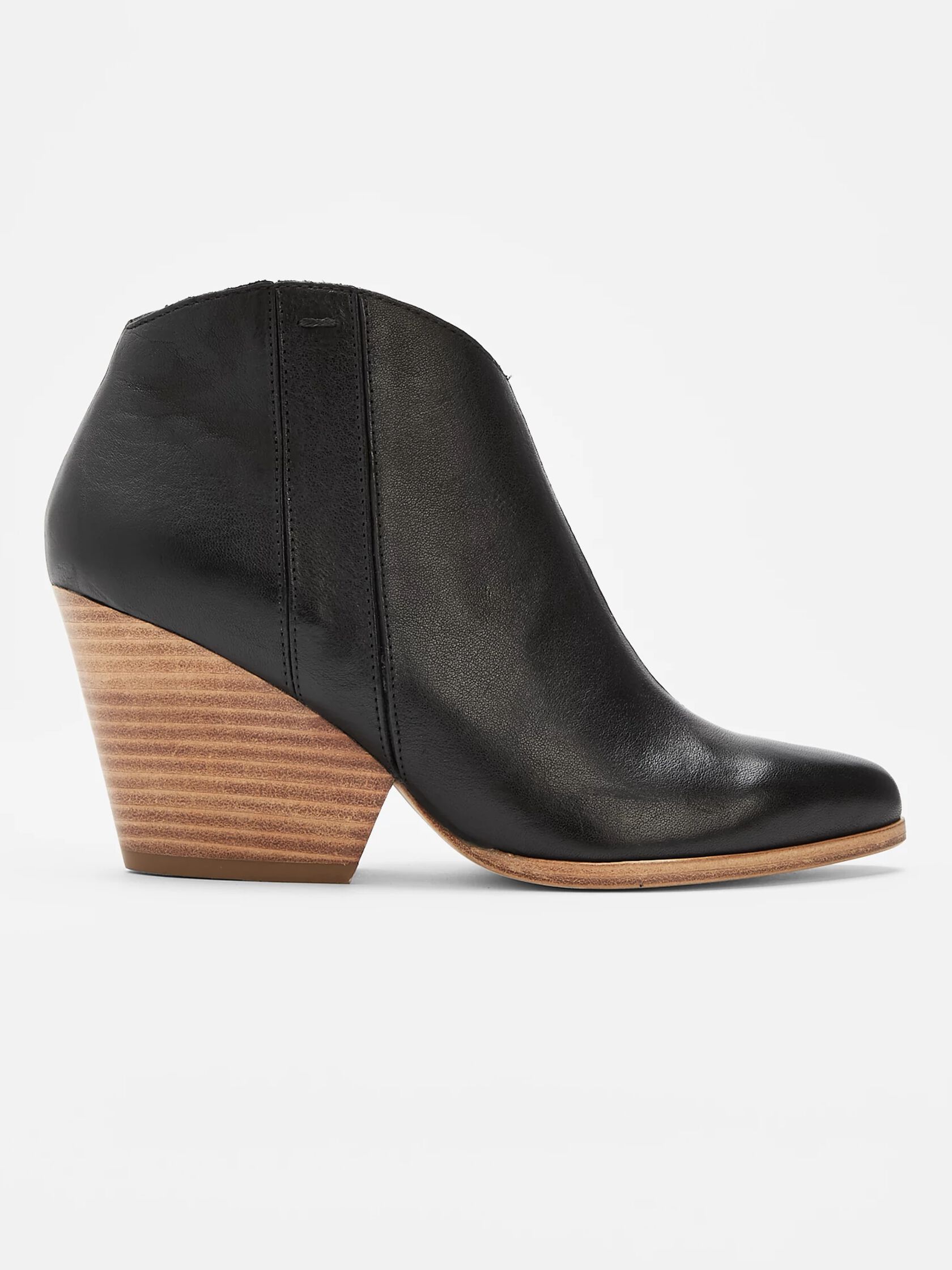 Trail Leather Ankle Bootie