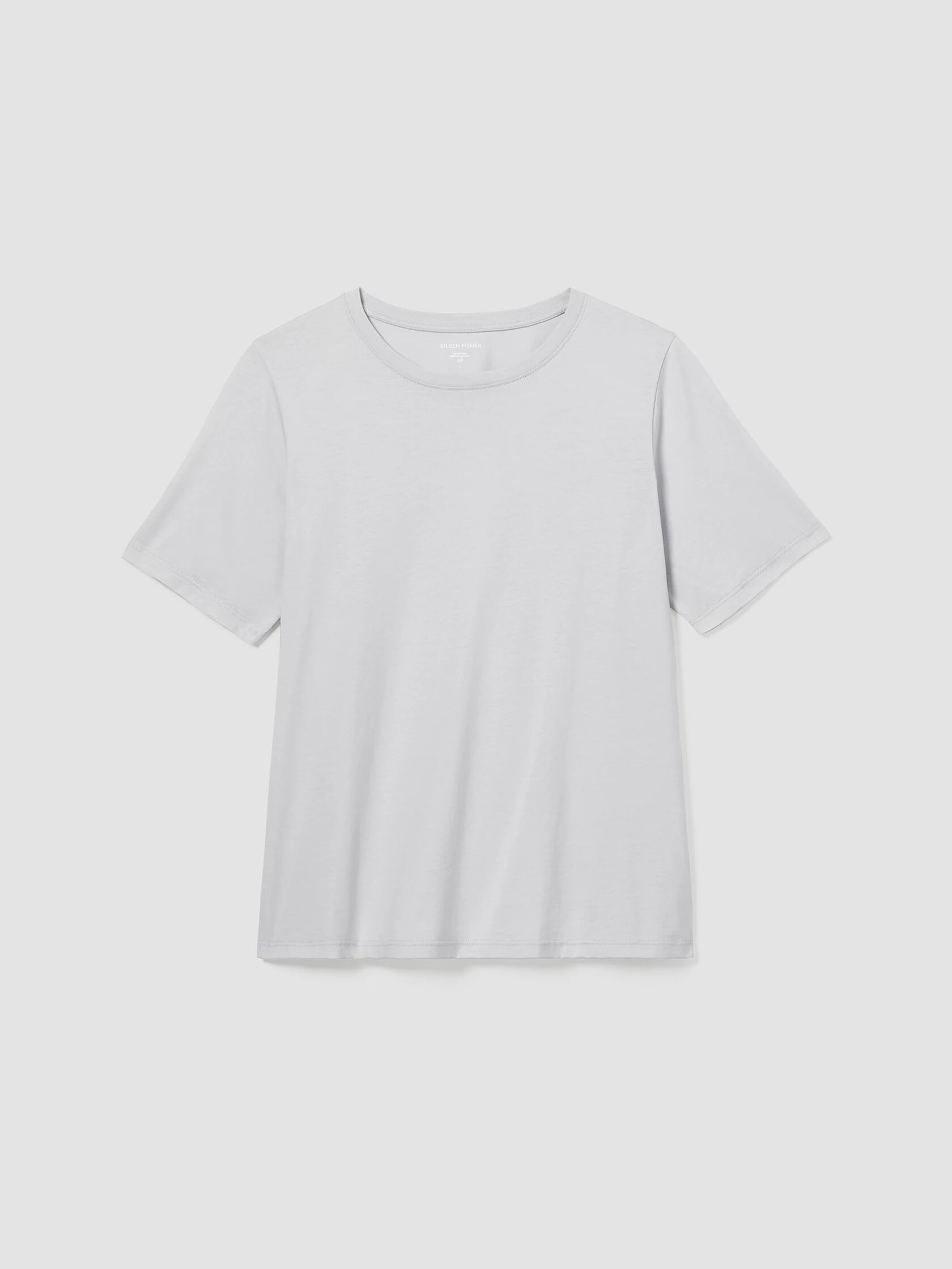 Organic Pima Cotton Jersey Round Neck Tee