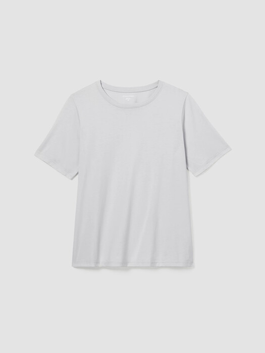 Organic Pima Cotton Jersey Round Neck Tee