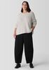 Cotton Fluff Crew Neck Top