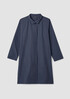 Light Cotton Nylon Stand Collar Coat