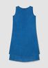 Renew Handkerchief Linen Double-Layer Dress, S