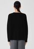 Organic Cotton Chenille Crew Neck Top