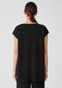 Organic Cotton Interlock Scoop Neck Sleep Tee