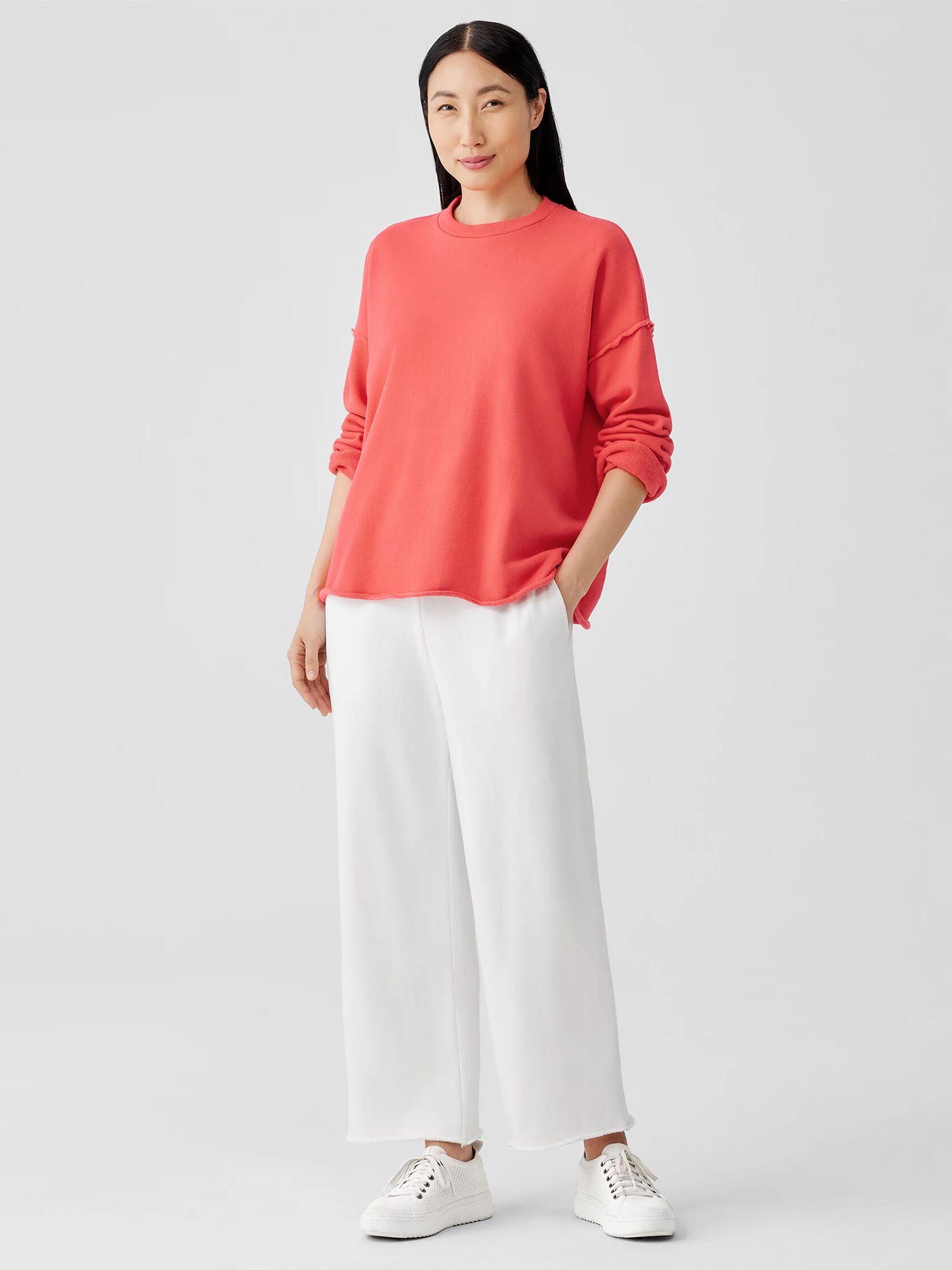 Organic Cotton French Terry Box-Top