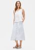 Hemp Organic Cotton Striped Skirt