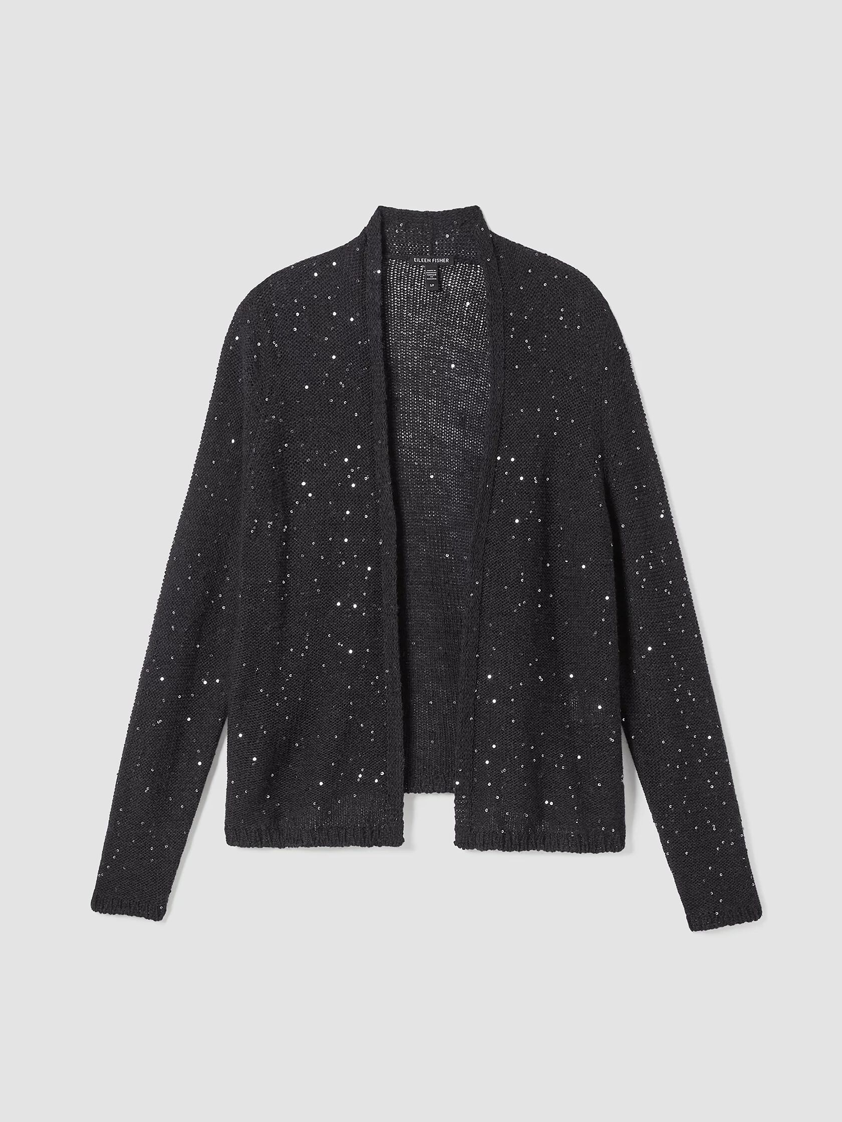 Merino Sequin Cardigan