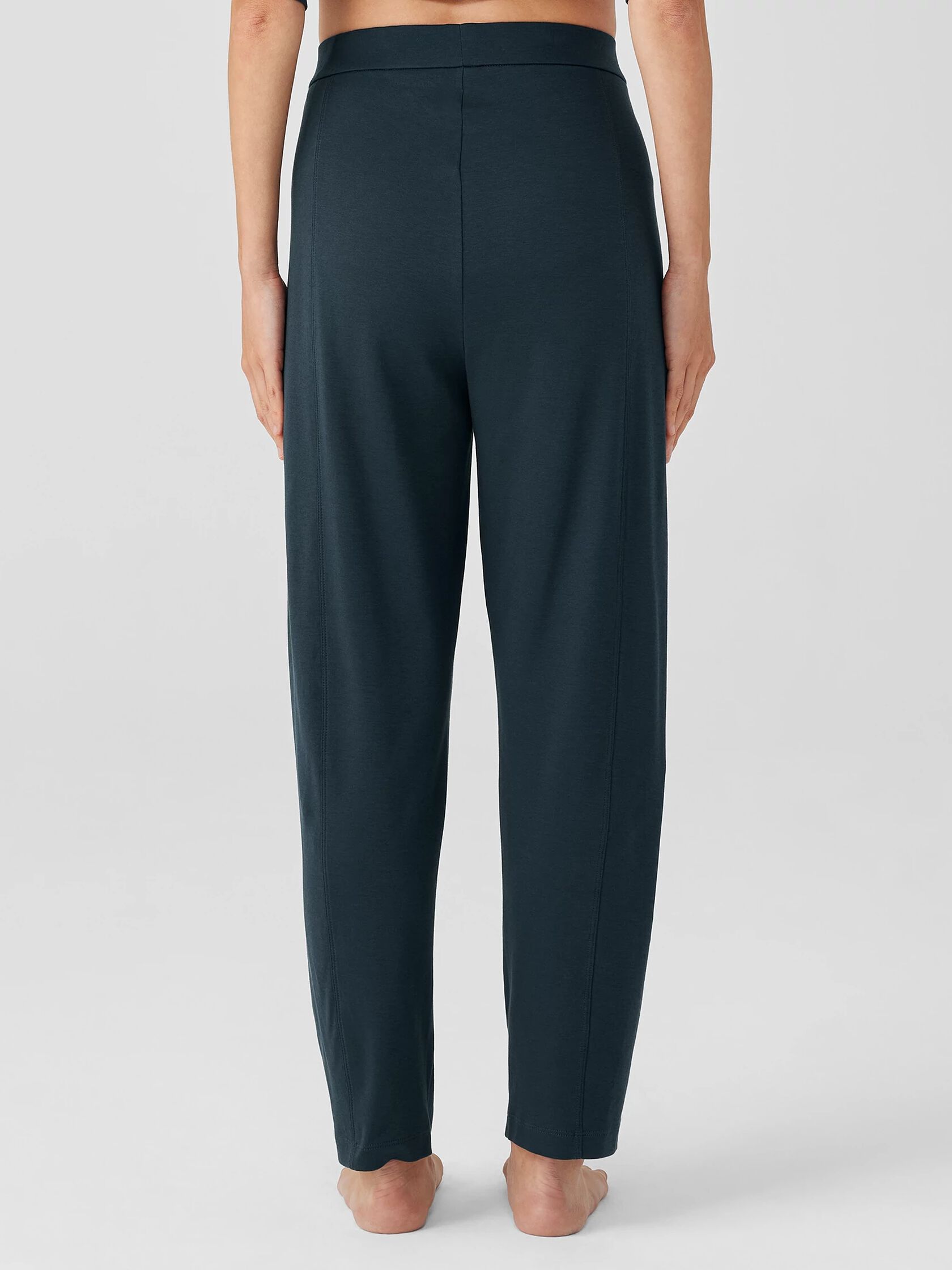 Organic Cotton Interlock Lantern Sleep Pant