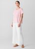 Organic Cotton Slubby Jersey Pocket Tee