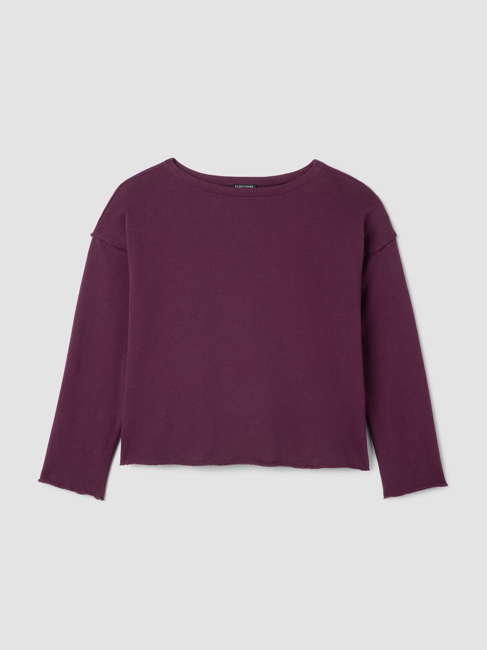 Lightweight Organic Cotton Terry Box-Top