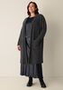 Recycled Wool Cashmere Notch Collar Cardigan