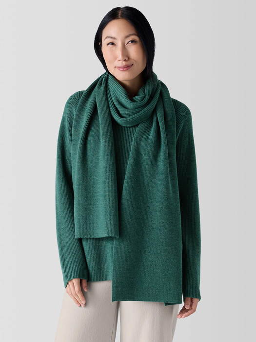 Merino Scarf in Regenerative Wool