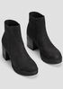 Farrah Tumbled Nubuck Bootie