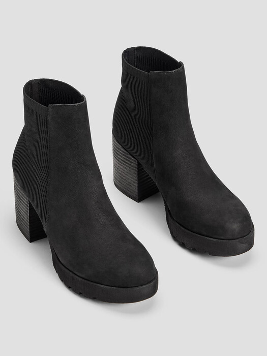 Farrah Tumbled Nubuck Bootie