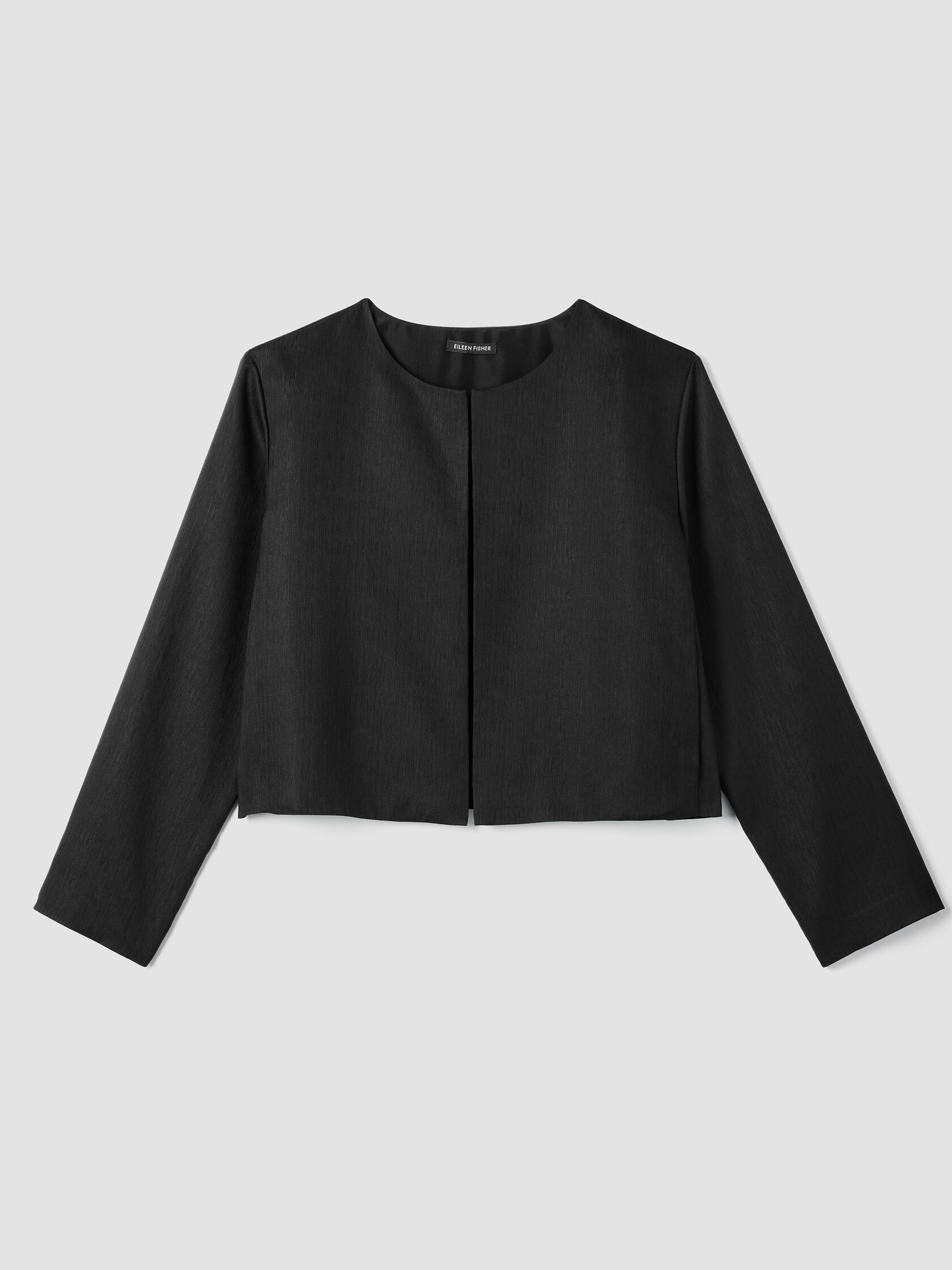Textured Silk Weave Jacket