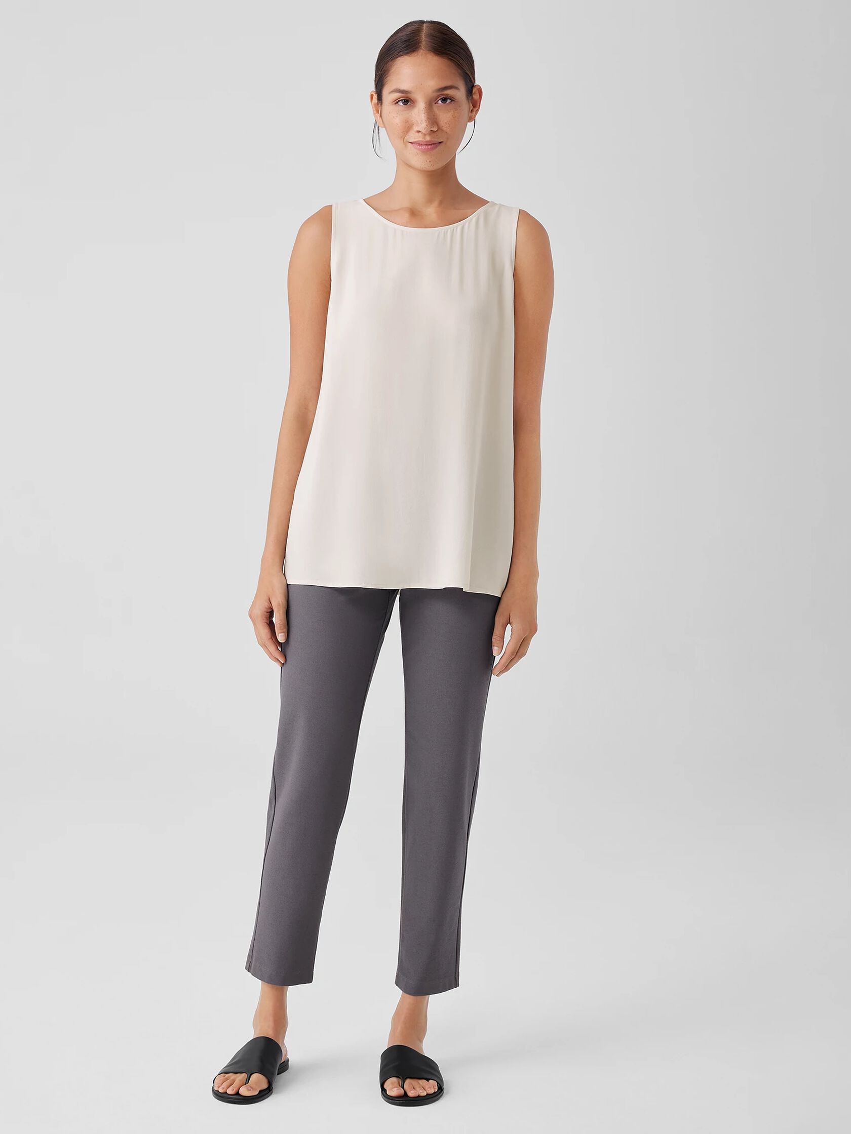 Washable Stretch Crepe Pant