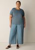 Organic Pima Cotton Jersey Round Neck Tee
